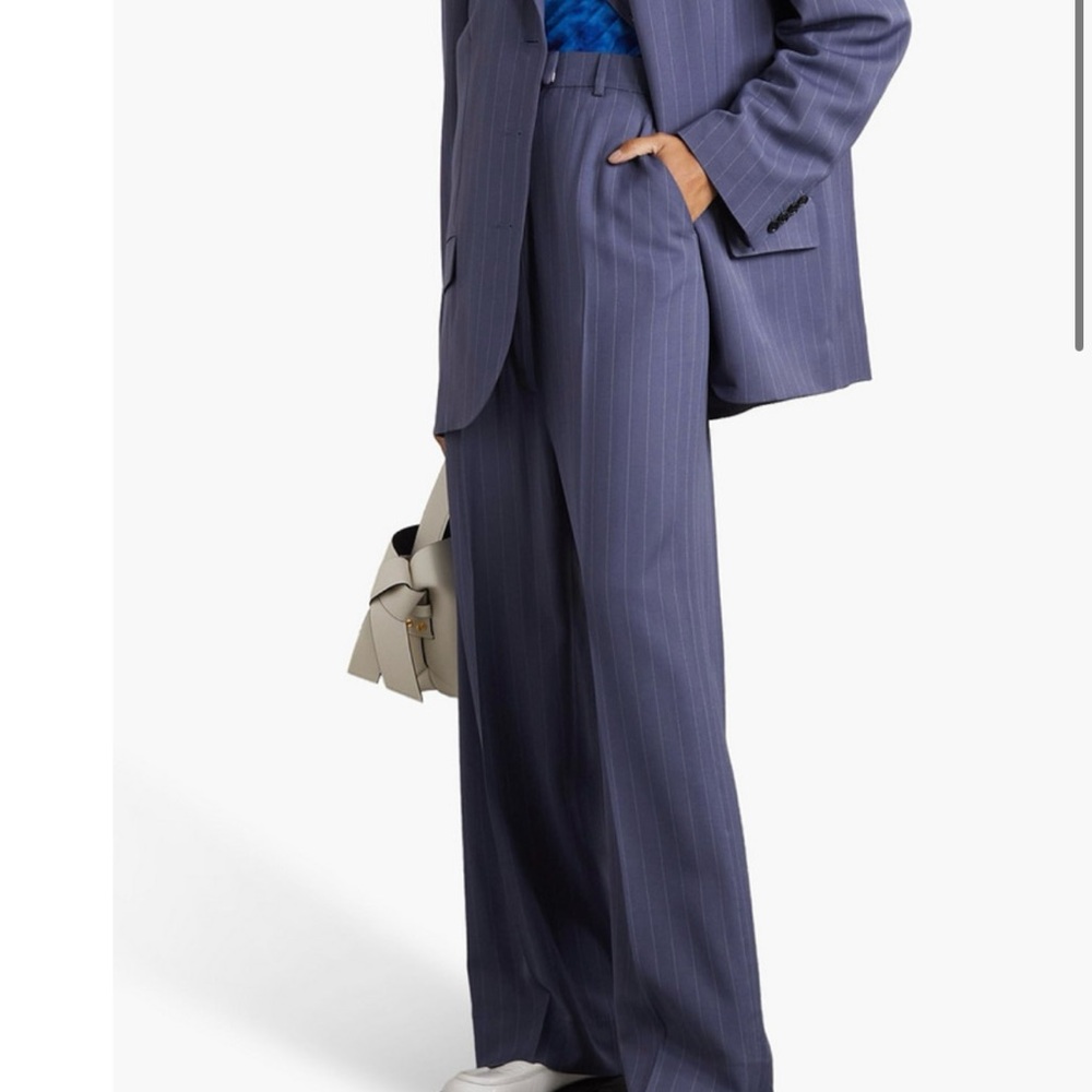 Acne Wide Leg Pants with Flowing Silhouette